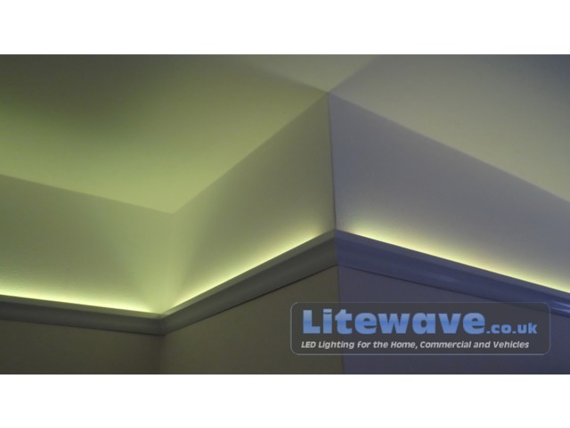Aluminium LED Profile Wall Uplighting